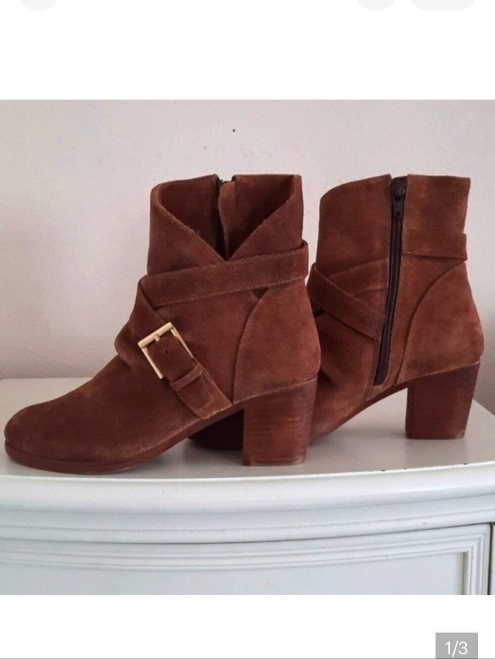 MATISSE HARPER VINTAGE SUEDE WESTERN BOOTIE Size 6M